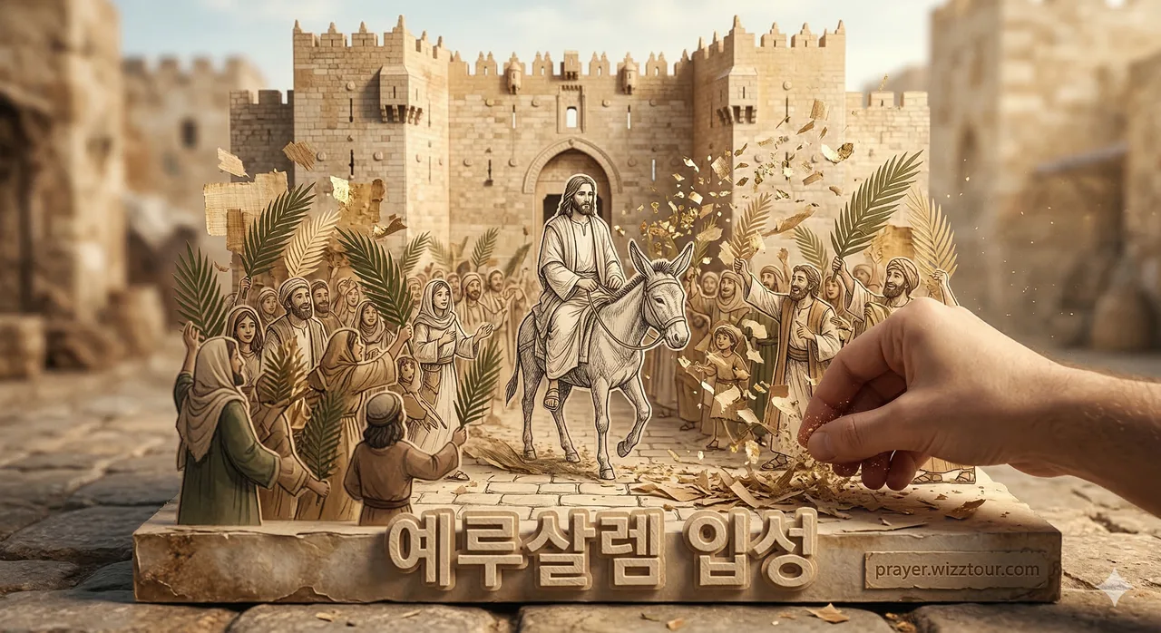 예루살렘에 입성하는 예수님